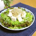 つちかな's cooksnap of when they made 豆腐と水菜のカリカリじゃこサラダ.