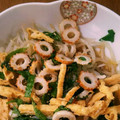 ｶﾘｺﾄ's cooksnap of when they made もやしときゅうりと薄上げとちくわでナムル.