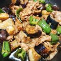 茶むすめ's cooksnap of when they made なすピーマン豚肉のお酢炒め♪中華風.