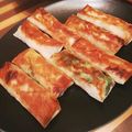 胃が宇宙's cooksnap of when they made 簡単！納豆ちくわ春巻～.