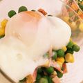 ✤SHOWKO✤'s cooksnap of when they made グリーンピースの温玉サラダ.