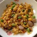 あらいぐまーた's cooksnap of when they made パラパラ！ カレー炒飯.