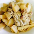 ｱｲﾊﾅ's cooksnap of when they made 鶏肉とタケノコの煮物.