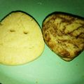 ぷにぷに～mama's cooksnap of when they made 思いたったらすぐ作れる、うずまきクッキー.