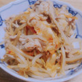 SATOKOin's cooksnap of when they made もやし豚キムチ炒め.