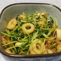 こむぎぱくぱく's cooksnap of when they made ご飯が進む★豆苗と竹輪のピリ辛炒め煮★.
