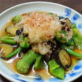 まりジョニ's cooksnap of when they made 揚げない！ナスとピーマンの揚げ浸し！.
