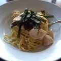 にこまんま's cooksnap of when they made 海老と明太子のクリームパスタ.