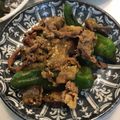 STfam's cooksnap of when they made 牛肉とししとうの味噌炒め.