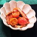 はい☆うさぎ's cooksnap of when they made ベーコン油de香ばしいミニトマト炒め☆彡.