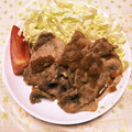 ＊♪クローバー♪＊'s cooksnap of when they made 豚の生姜焼き♪りんごたっぷりタレ.