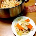 あいうえお♪'s cooksnap of when they made 焼きうどん☆ランチにも.