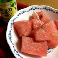 真友耕奈mama's cooksnap of when they made スイカ＋レモンで夏のデザート.