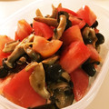 C1na's cooksnap of when they made きのことトマトのマリネ.