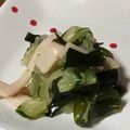 ひろ☆たん's cooksnap of when they made きゅうりハムわかめde酢の物.