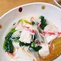 ゆいころままこ's cooksnap of when they made 豆腐とカニカマで☆やさしいトロトロ煮込み.