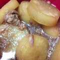 mikurasu's cooksnap of when they made 大根とツナの煮物.