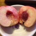 かんかん33's cooksnap of when they made 桃を無駄なくカット！.