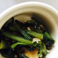 マシュマロ0918's cooksnap of when they made 小松菜と油揚げの炒め物.