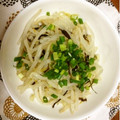 ぽぽきゅ's cooksnap of when they made もやしと塩昆布の和え物.