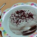 ゆずる☆'s cooksnap of when they made 赤しそ風味の里芋のクリームデザート.