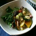 栗丸うさぎ's cooksnap of when they made かぼちゃとエリンギのローズマリーグリル.