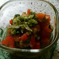 クックLB0KZO☆'s cooksnap of when they made 切って混ぜるだけ!和風サルサソース.