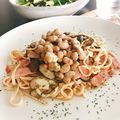☆糖質減らしてます☆'s cooksnap of when they made 和風ガーリックバターパスタ♡納豆のせ.