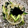 ☆RHS☆'s cooksnap of when they made 簡単♡もやしわかめ胡瓜のナムル風サラダ.