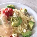 いちごパンケーキ's cooksnap of when they made 簡単☆アボカドとプチトマトの冷製パスタ.