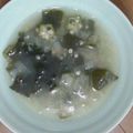 ショコラメロン's cooksnap of when they made 焼肉屋さんのわかめスープ.