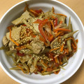 夕飯は６時です's cooksnap of when they made 我が家のきんぴらごぼう.