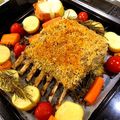 meimei3's cooksnap of when they made ☆骨付きラム肉の香草パン粉焼き☆.