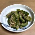 せぴこ☆'s cooksnap of when they made ゴーヤーのツナみそ炒め.