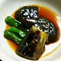 kaachannnn's cooksnap of when they made なす＊ししとう　簡単焼き浸し.