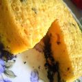 みえちい's cooksnap of when they made ハロウィンに♪かぼちゃのチーズケーキ.