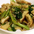 クック48M6TD☆'s cooksnap of when they made 小松菜と油揚げのおひたし・柚子胡椒風味.