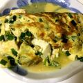 クック48M6TD☆'s cooksnap of when they made 雑把メシ♪にらとひきわり納豆のオムレツ☆.