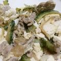 nanahouse1's cooksnap of when they made 我が家の苦味少なめゴーヤチャンプル♪.