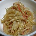そらりんぽん's cooksnap of when they made もやしとかにかまで✿オイマヨ.