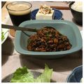 kumimelo's cooksnap of when they made 豚ひき肉となすの甘みそ炒め　レタス包み.