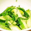 041329's cooksnap of when they made きゅうりの浅漬け♪大葉の香りで塩分控えめ.