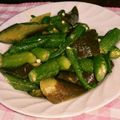 すみま～る's cooksnap of when they made 今夜も*茄子とオクラのゴマ味噌あえ.