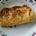 ポポポポポフィ〜♡'s cooksnap of when they made ハム＆チーズのロールフレンチトースト.