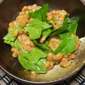 nosso's cooksnap of when they made フレッシュ夏気分♪バジル納豆.