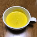 4男1女のmama's cooksnap of when they made 簡単♡すぐでき♡かぼちゃスープ.