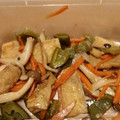 クリームドーナツ's cooksnap of when they made 油揚げと夏野菜の甘酢炒め.