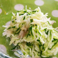 みっくママ's cooksnap of when they made 茗荷ときゅうりの千切さっぱりサラダ.