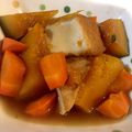 ちゃらちぴ's cooksnap of when they made ＊かぼちゃ&厚揚げの煮物＊.