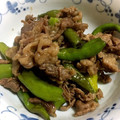 alice218's cooksnap of when they made 絶品！ 牛肉 ししとうの 甘辛炒め♪.